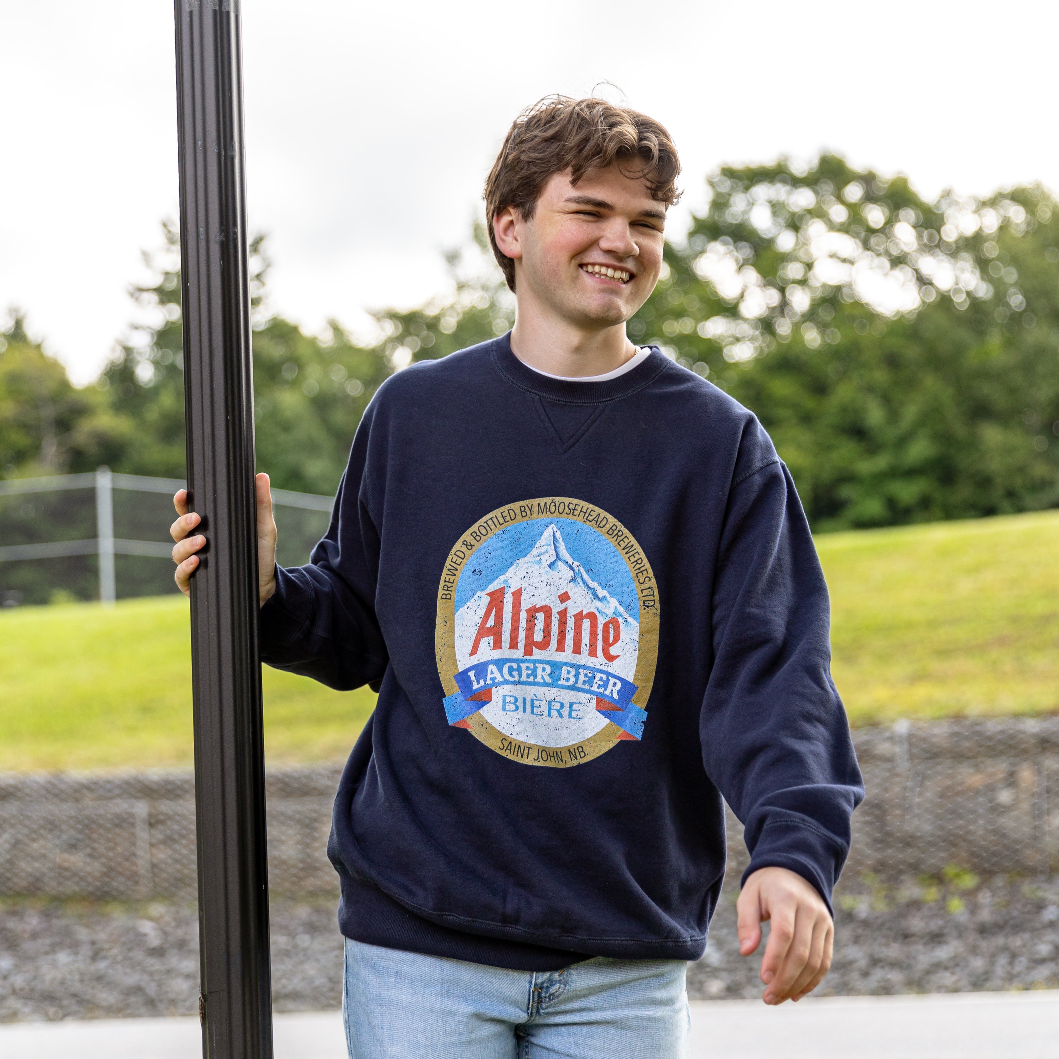 Alpine Retro Crew Neck