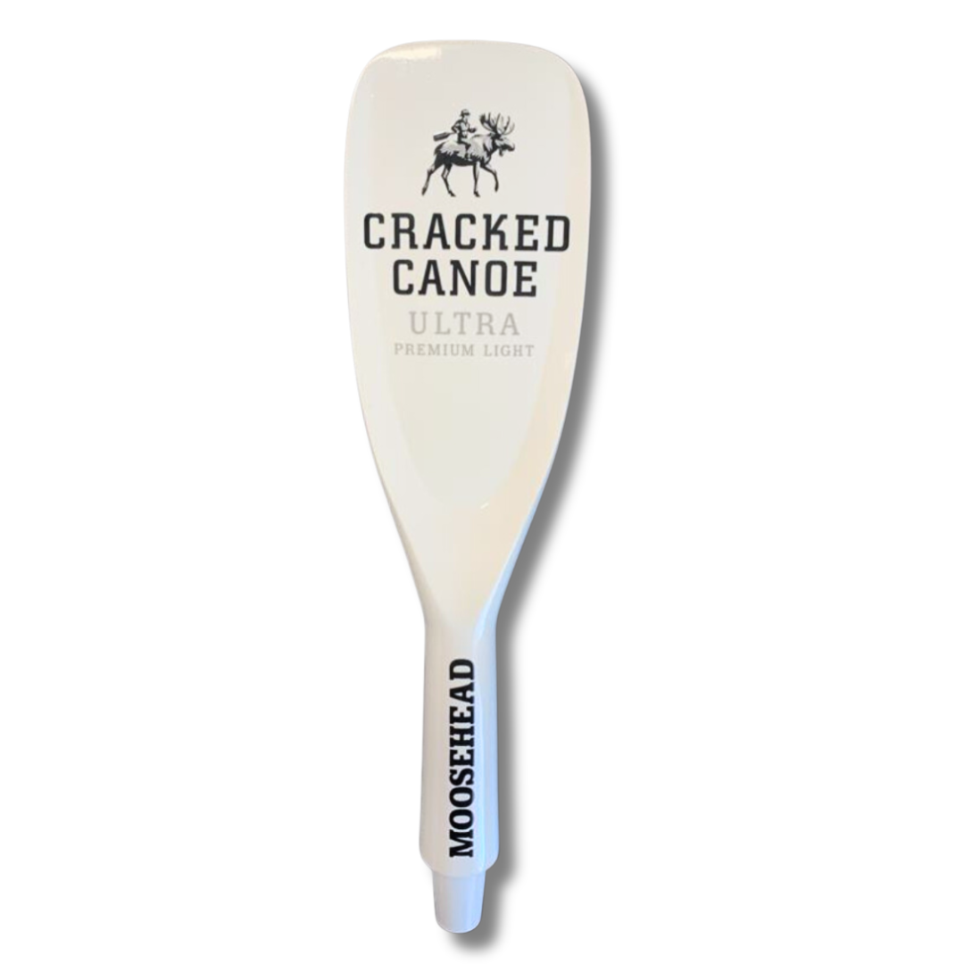 CRACKED CANOE TALL TAP HANDLE - CC_TALLTAPWHT