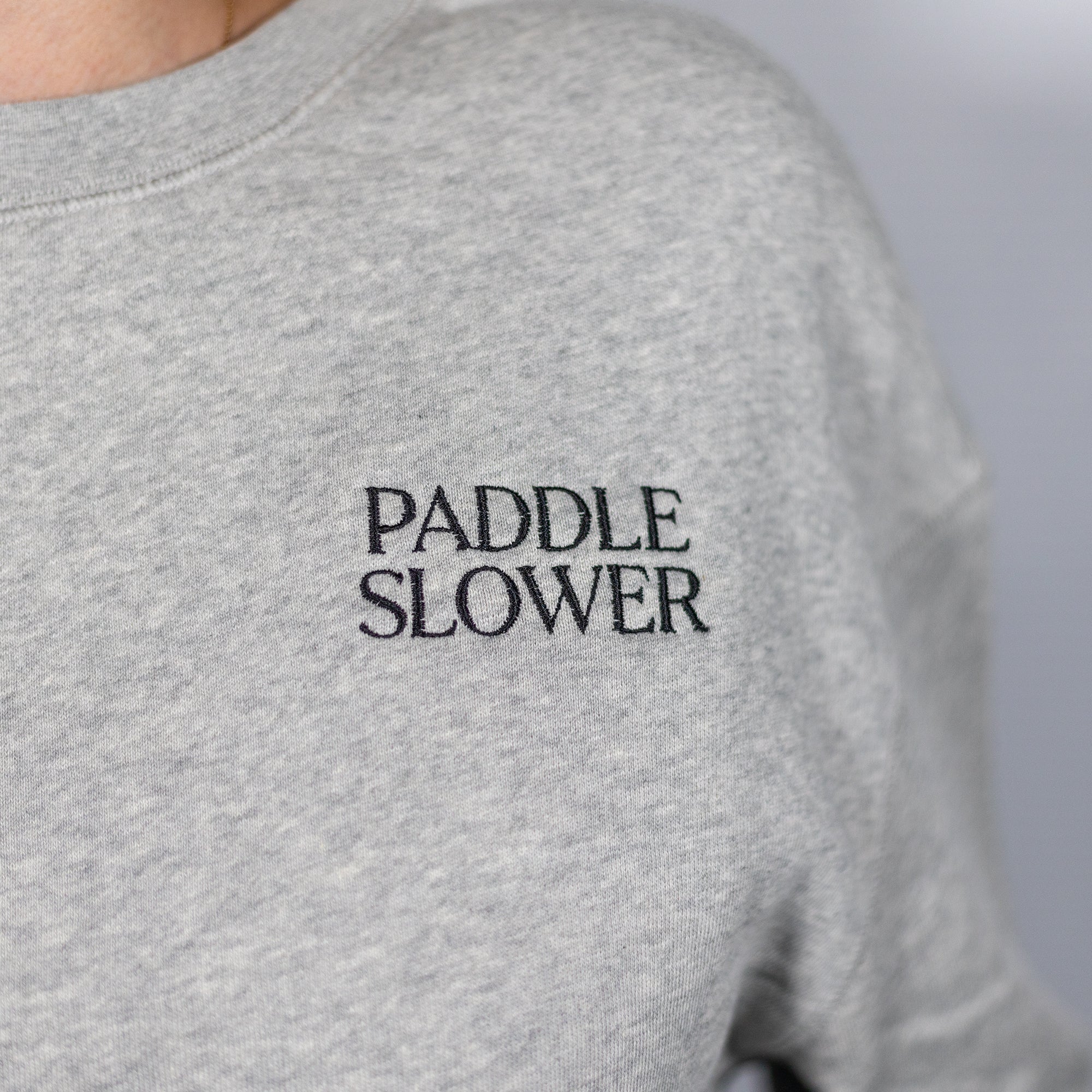 Cracked Canoe Paddle Slower Sweatshirt