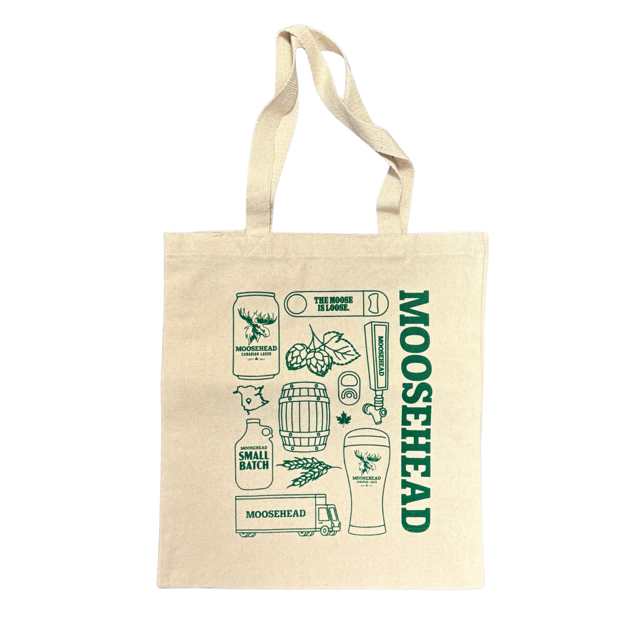 Moosehead Collage Tote Bag