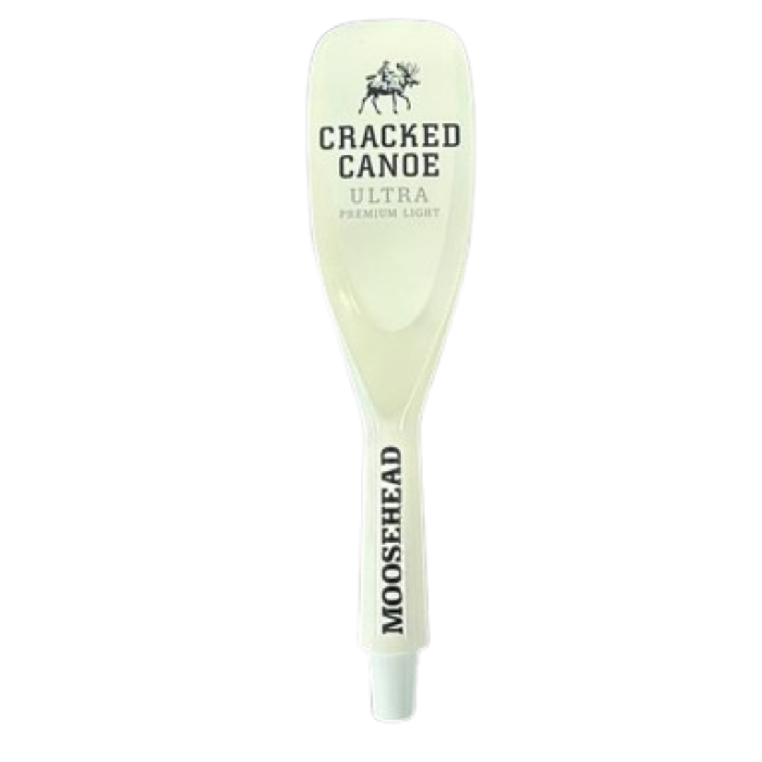 CRACKED CANOE TALL TAP HANDLE - CC_TALLTAPWHT